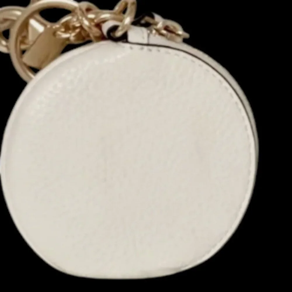 Coach x Peanuts Circular Pouch Bag Charm with Woodstock